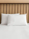 Flower Embroidered Cotton Pillowcase Set (2 Pcs) 50X70 Cm